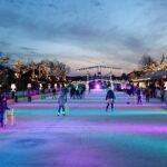 Eisfläche in der City